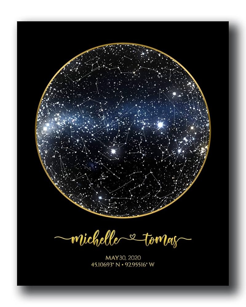 Printable Personalized Star Map