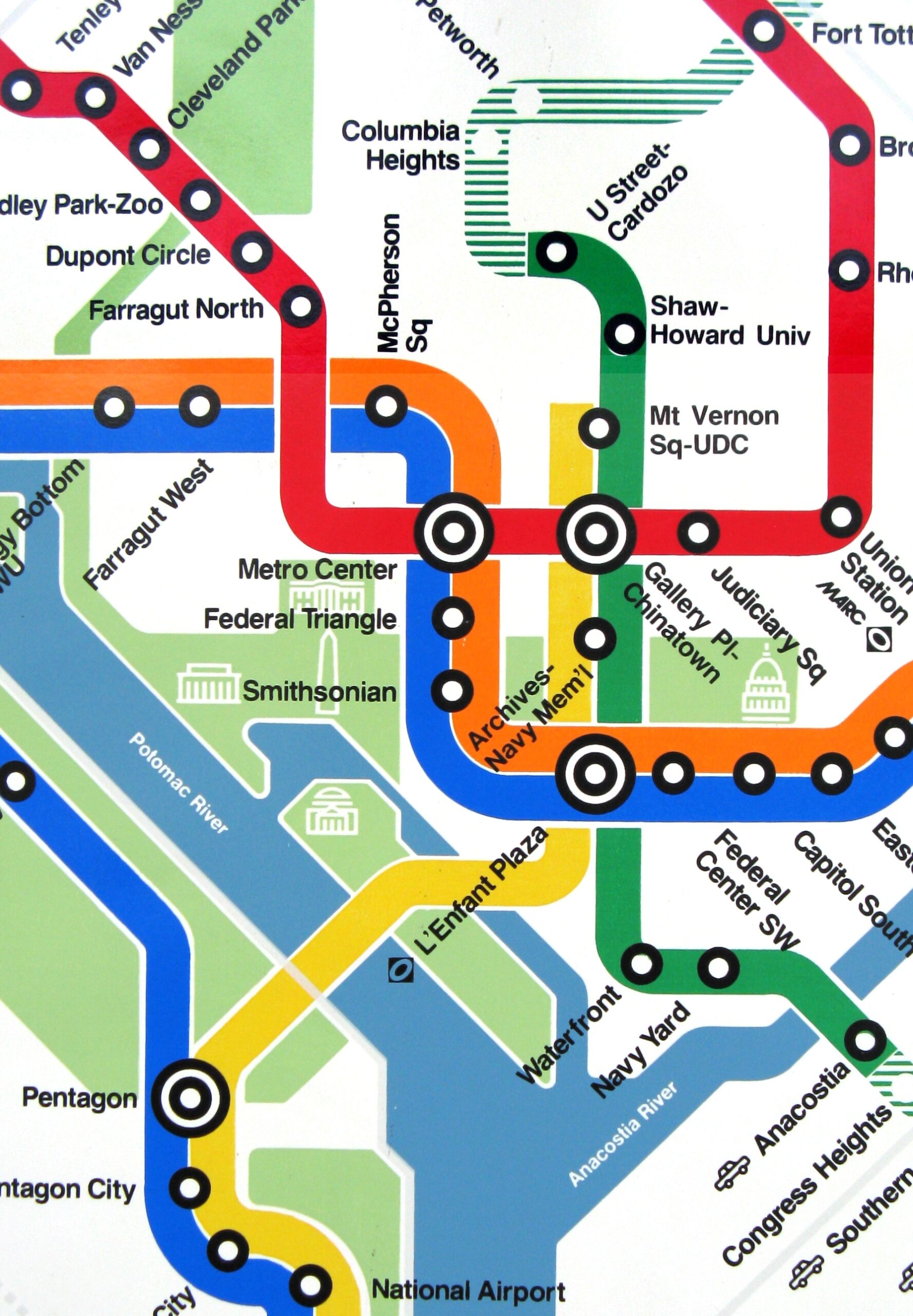 Washington Dc Metro Maps Printable