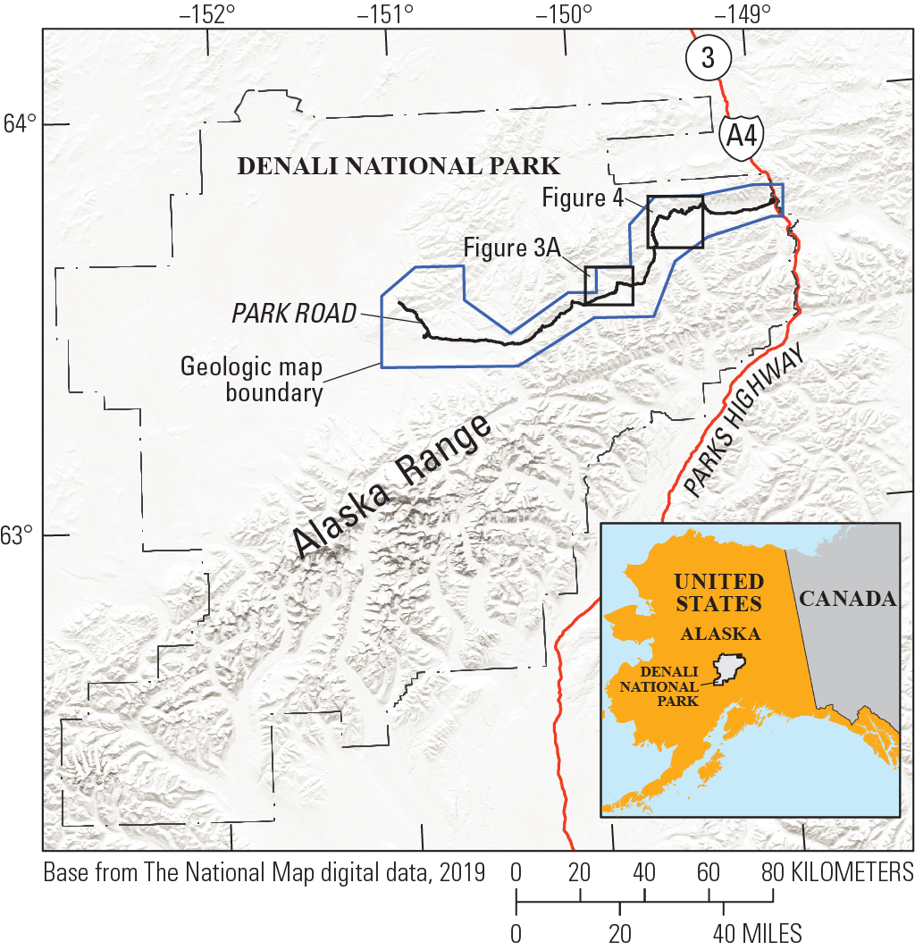 Denali National Park Map