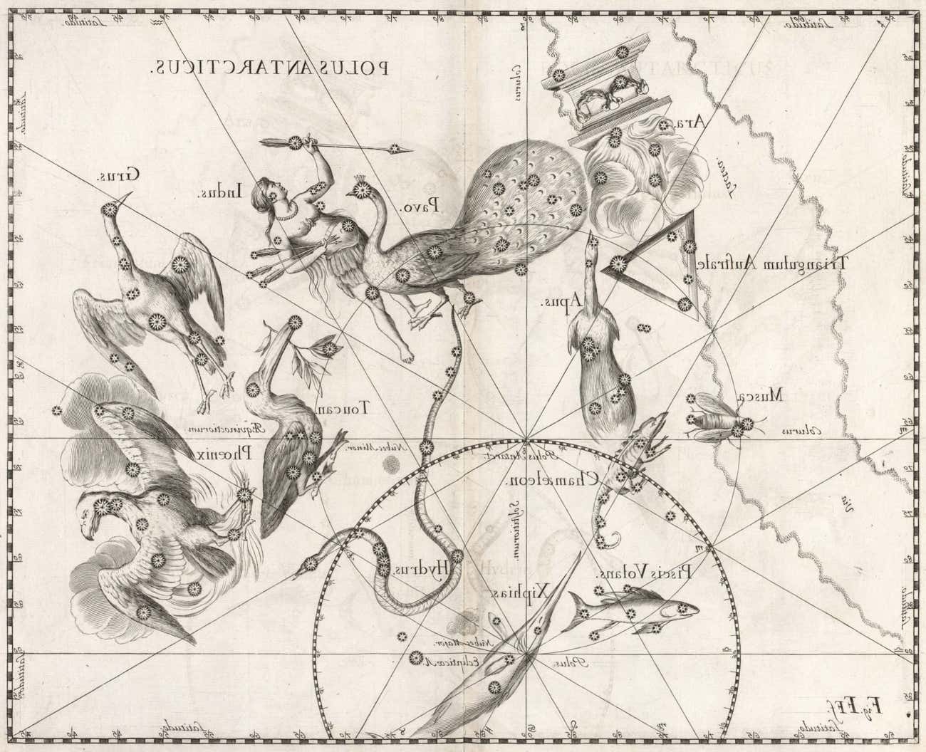Astronomy Maps Printable Johannes Hevelius
