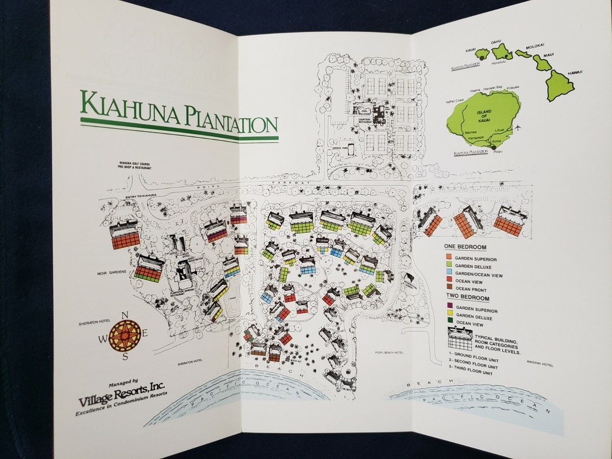 Kiahuna Plantation Map Printable
