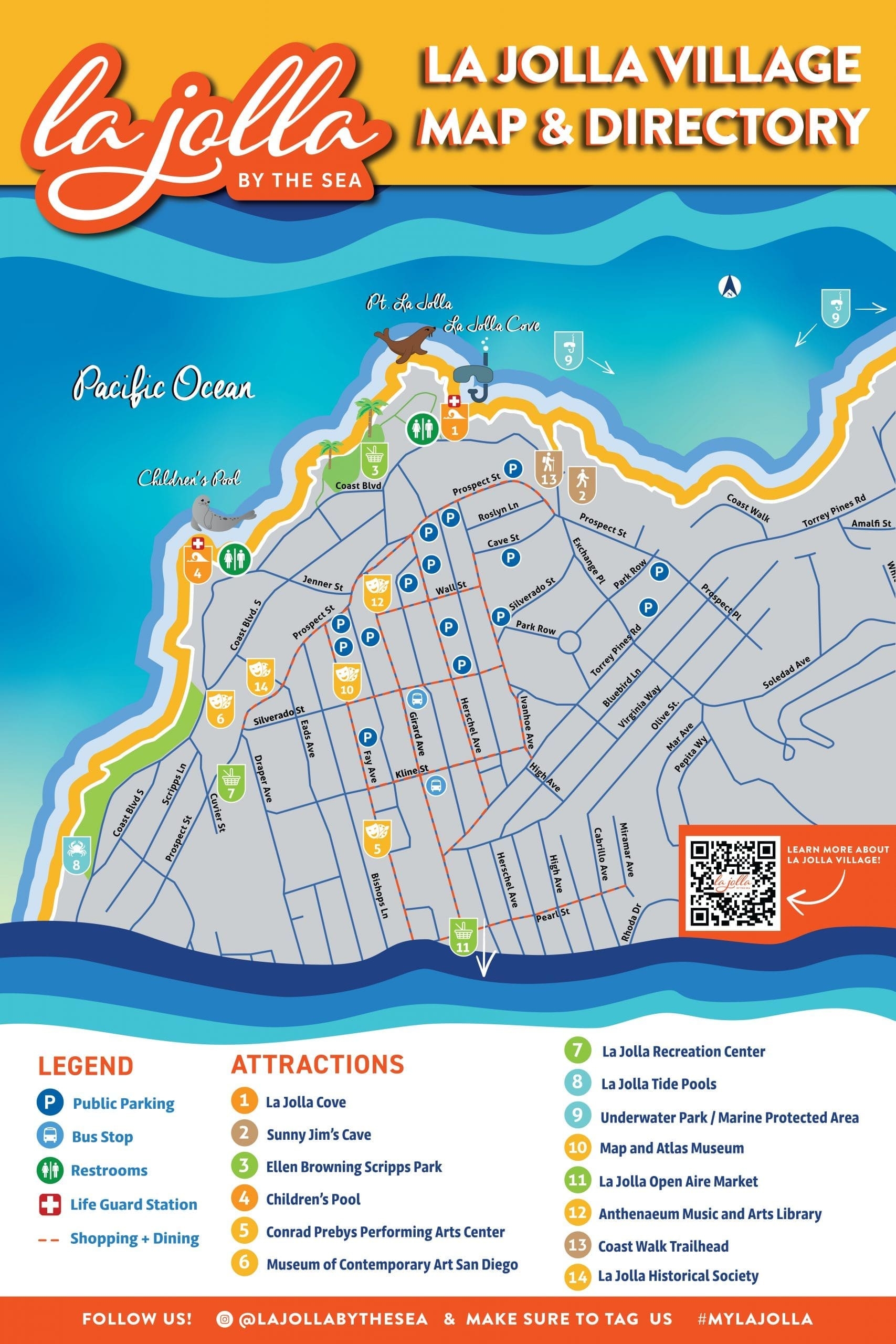 Printable Map Of La Jolla Ca