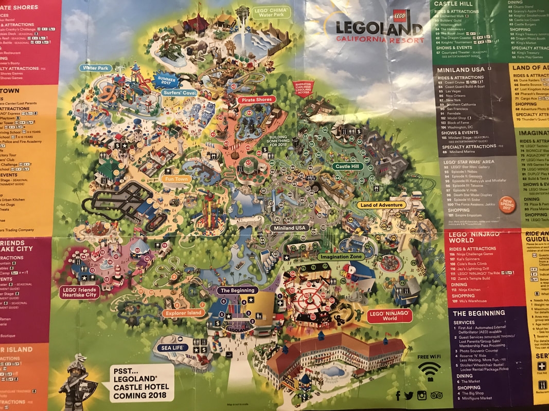 Legoland Ca Printable Map