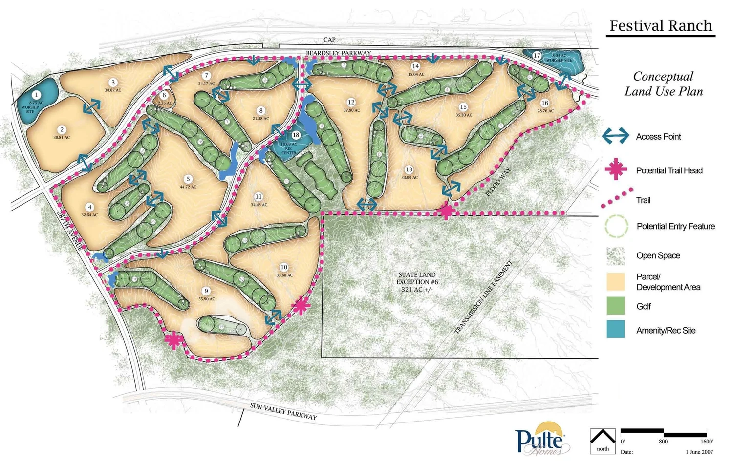 Sun City Festival Printable Map