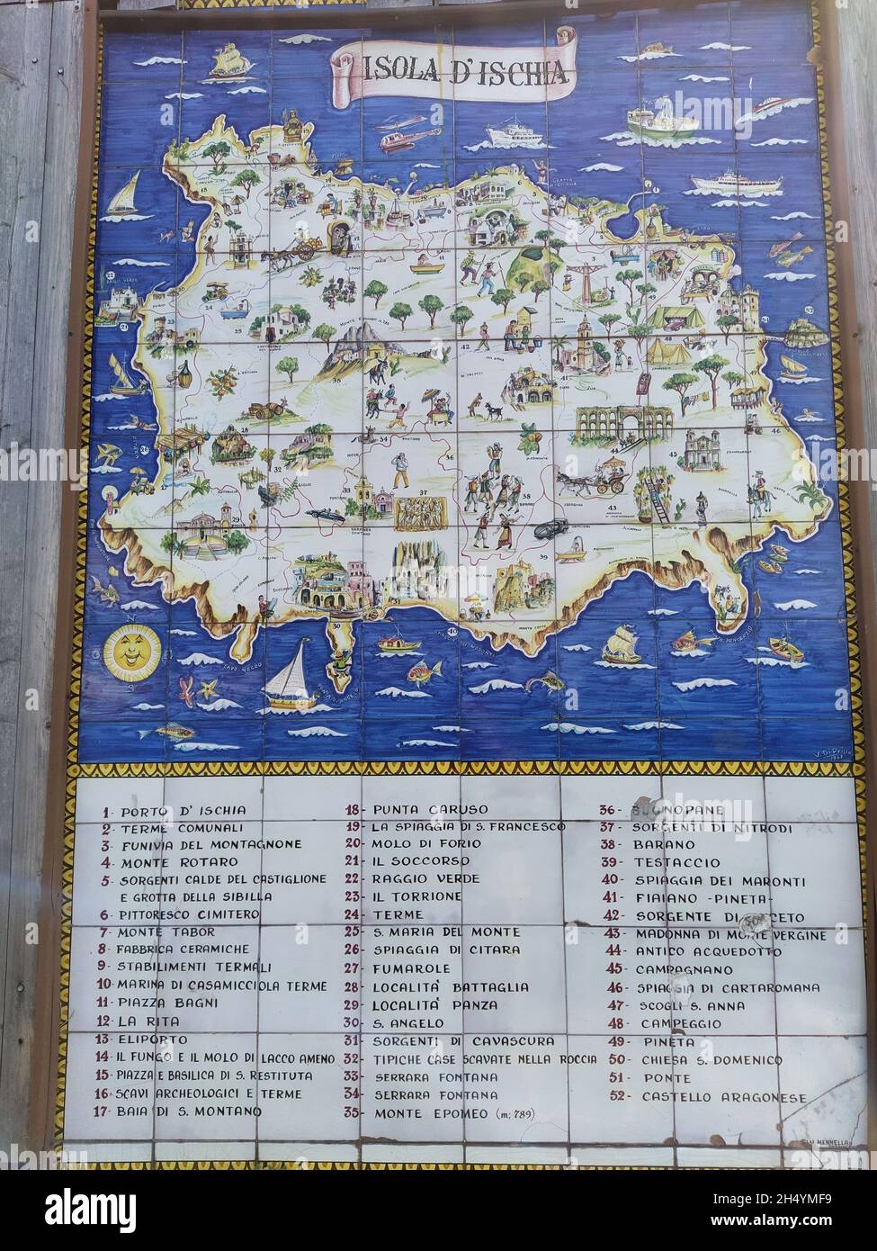 Printable Map Of Ischia