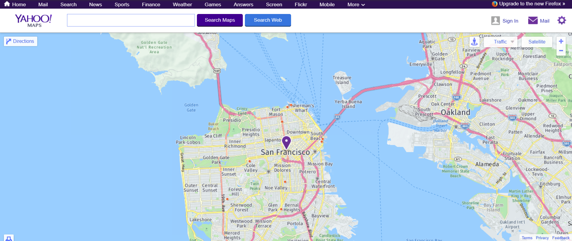 Yahoo Maps Driving Directions Printable